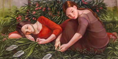 完美的和平，破碎的和平，2008 年（布面油画） 作者 罗斯玛丽·阿德科克