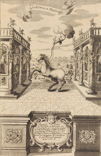 比特设计专辑》，1674年。 作者 鲁道夫·弗朗茨·费迪南德·冯·塔姆伯格