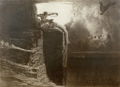 普罗米修斯的释放》（蚀刻版画） 作者 鲁道夫·杰特玛