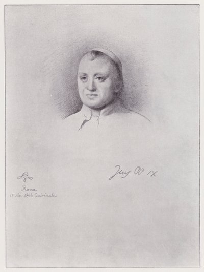 Pope Pius IX (litho) 作者 鲁道夫·莱曼（Rudolf Lehmann）