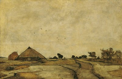 荷兰风景 作者 鲁道夫·里巴兹（Rudolf Ribarz）