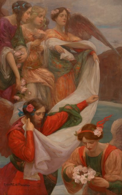 Herabsteigende Engel 作者 鲁珀特·兔子（Rupert Bunny）