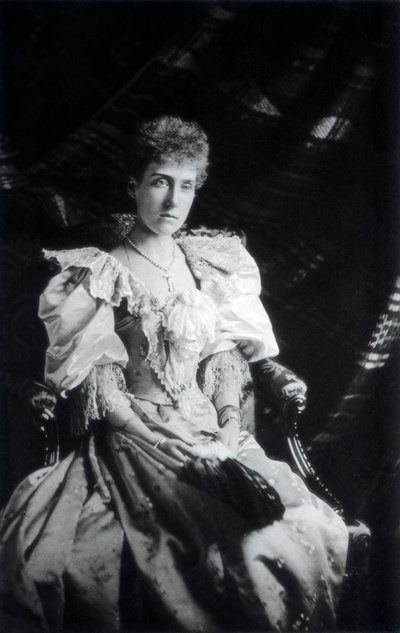 石勒苏益格-荷尔斯泰因州的玛丽·路易斯公主（Marie Louise），1872-1956年，十九世纪末。 作者 罗素和儿子