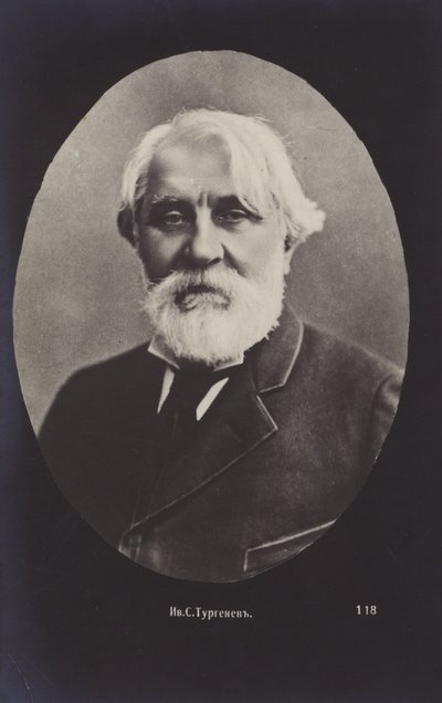 Ivan Turgenev（1818-1883），俄罗斯小说家，短篇小说作家和剧作家 作者 俄罗斯摄影师