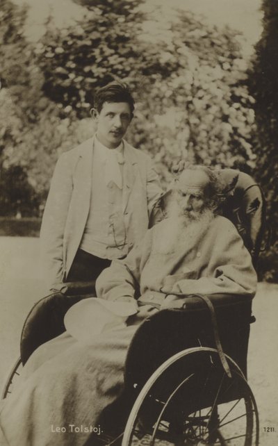 Leo Tolstoy, Russian novelist 作者 俄罗斯摄影师