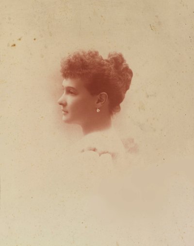 Marie Pavlovna de Russie - 俄罗斯大公夫人玛丽亚-巴甫洛夫娜（1854-1920 年），佚名。银明胶摄影 作者 俄罗斯摄影师