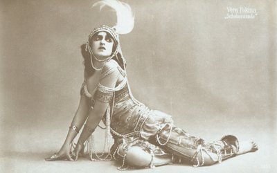 Vehe Fokina在Scheherazade 作者 俄罗斯摄影师