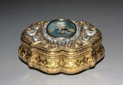 盒子，高夫特（c。1850）制造 作者 俄语学校