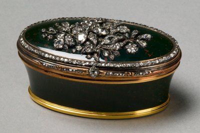 鼻烟盒，约1750年 作者 俄语学校