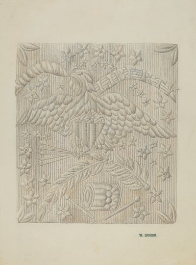 被子壁灯（详图） 作者 露丝·布赫