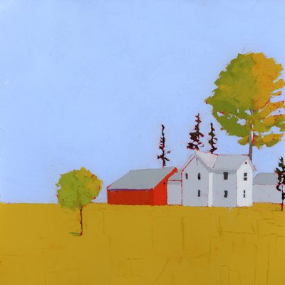 潜能，2025 年（木板上的丙烯颜料） 作者 