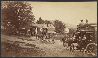 [收费站，法国山] 作者 斯托达德