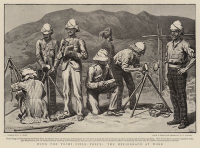 随着Tochi Field Force，Heliograph at Work 作者 S.T. Dadd
