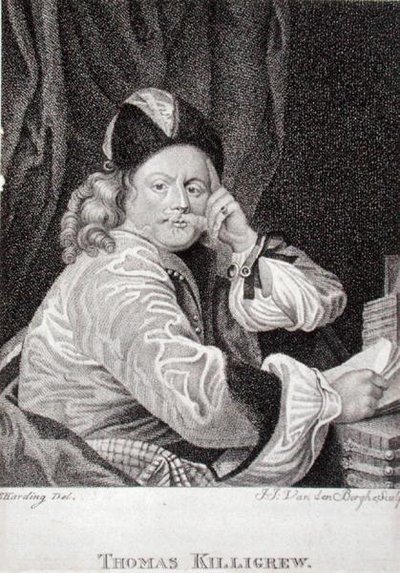 托马斯-基里格鲁（1612-83），由J.J. Van den Bergh雕刻（雕刻）。 作者 S.（之后）哈丁