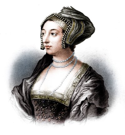 安妮·博林（Anne Boleyn），亨利八世的第二任妻子，19世纪 作者 弗里曼