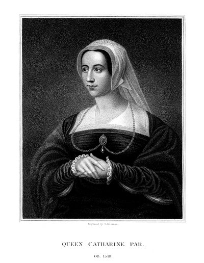 凯瑟琳·帕尔（Catherine Parr），亨利八世的皇后配偶，1823年。 作者 弗里曼