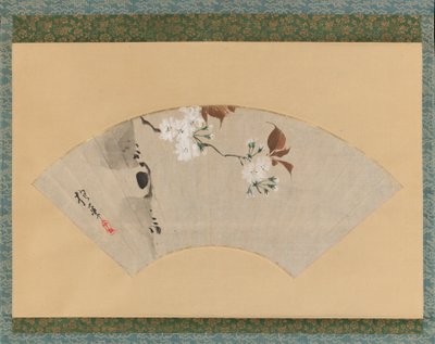 樱花，18世纪。 作者 酒井保一