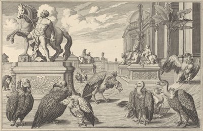 纪念Nôtre Siècle的Incomporable Heros的住宅，或Edifices et Jardins d...，1731-40。 作者 所罗门小人
