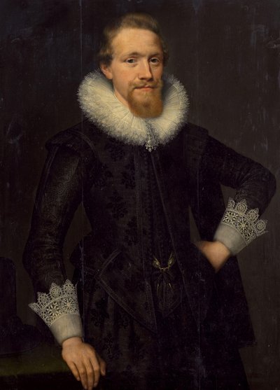 雅各布·佩根斯 (Jacob Pergens) 的肖像（？-1681） 作者 所罗门·梅斯达赫（归因于）