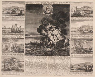 Willem Isbrandtse Bontekoe 赴东印度群岛航海图扉页 作者 所罗门萨弗里