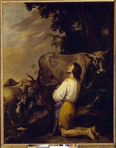 浪子的寓言萨尔瓦多-罗萨（1615-1673 年）的画作，布面油画，约 1640-1650 年。意大利艺术 作者 救世主罗莎