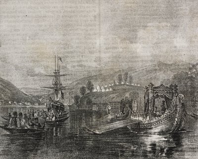 Buyukdere Valley and Baghtche-keui aqueduct, Turkey, lithograph by Salvatore Puglia from Poliorama Pittoresco, n 40, May 11   1458324   zh       chinese Successfully Translated  Original: The Church of St. Mary le Bow in Cheapside London Translat: The Chur 作者 萨尔瓦多·普利亚