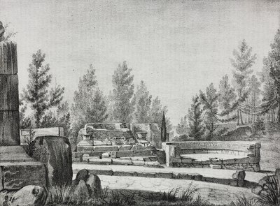 View of ruins of Pompeii, Campania, Italy, lithograph by Salvatore Puglia from Poliorama Pittoresco, n 7, September 25   1458080   zh       chinese Successfully Translated  Original: Lewes Bridge, Sussex Translat: Lewes Bridge, Sussex 1442768 zh chinese Su 作者 萨尔瓦多·普利亚