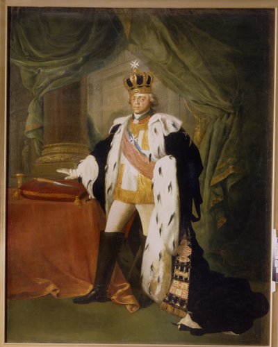 俄罗斯皇帝保罗一世 (1754-1801) 的肖像，打扮成马耳他骑士团骑士。 （俄罗斯皇帝保罗一世的肖像，身着马耳他骑士团礼服）。 Salvatore Tonci (1756-1844) 绘画，布面油画 作者 萨尔瓦多·汤奇