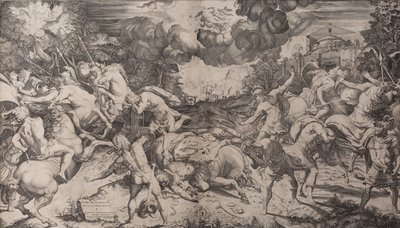 圣保罗的皈依》，1545年。 作者 萨尔维亚蒂