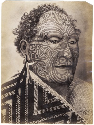 Tamati Nene，第1880页（蛋白印刷品） 作者 山姆·斯图尔特