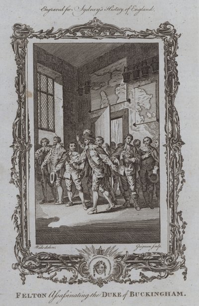 Felton assassinating the Duke of Buckingham (engraving) 作者 塞缪尔（之后）鲸鱼