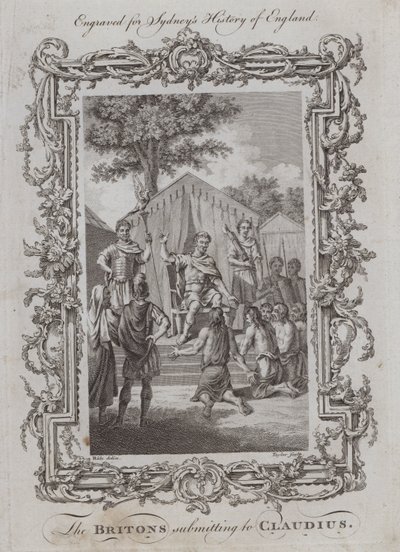提交给克劳狄斯的英国人（版画） 作者 塞缪尔（之后）鲸鱼