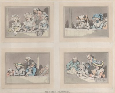 侧箱素描，1786年6月5日。 作者 塞缪尔·阿尔肯