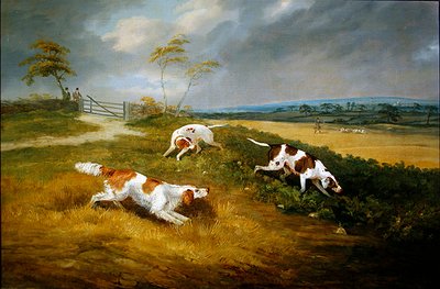 猎手和猎犬在隐蔽处 作者 塞缪尔·阿尔肯·尼尔（Samuel Alken Jnr。