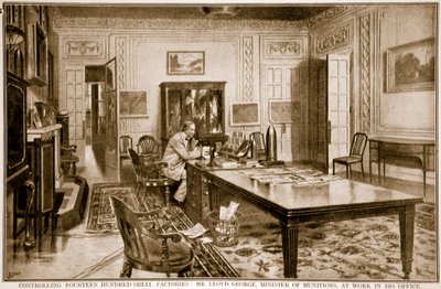控制14个壳牌工厂：弹药部长Lloyd George先生，1914-19工作 作者 塞缪尔·贝格