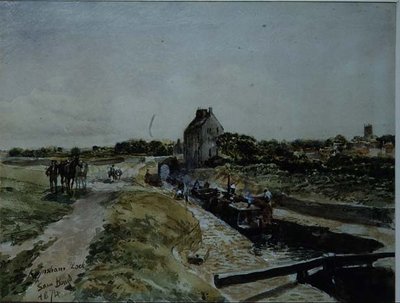 Keynsham Lock 作者 塞缪尔·鲍
