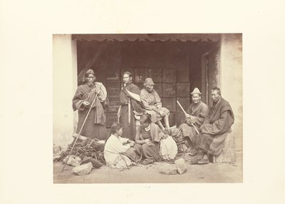 大吉岭；布蒂亚人和尼泊尔人群体 作者 塞缪尔·伯恩