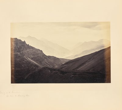 山间傍晚，马尼龙山口下的美景 作者 塞缪尔·伯恩