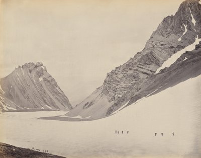 马尼隆山口，1866年。 作者 塞缪尔·伯恩