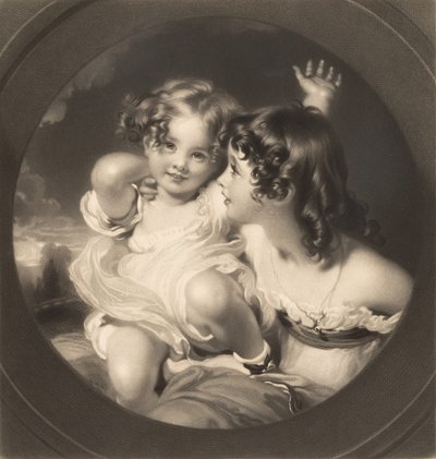自然界 《卡尔马迪儿童》，1835年。 作者 Samuel Cousins
