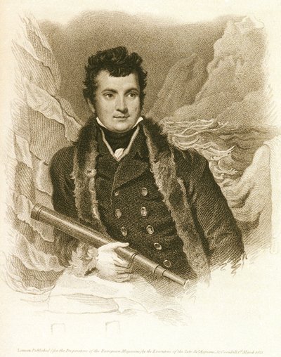 W.E. Parry R.N.上尉 作者 塞缪尔·德拉蒙德（Samuel Drummond）