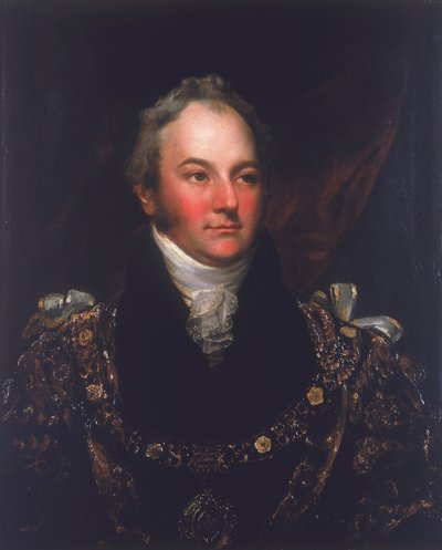 克劳迪乌斯-斯蒂芬-亨特爵士。1813 作者 塞缪尔·德拉蒙德（Samuel Drummond）