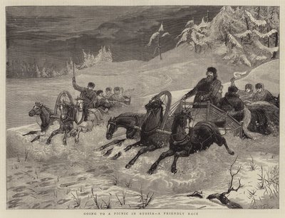 去俄罗斯野餐，一场友谊赛 作者 塞缪尔·埃德蒙·沃勒