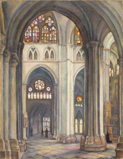托莱多大教堂，1916年 作者 塞缪尔·哈尔佩特（Samuel Halpert）