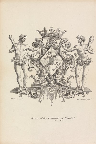 Arms of the Cutchess of Kendal 作者 塞缪尔爱尔兰
