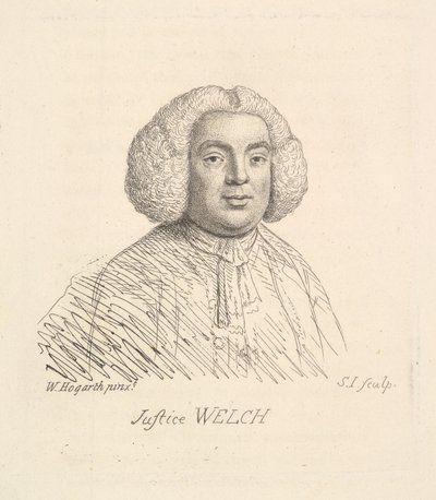 韦尔奇大法官，1794年。 作者 塞缪尔爱尔兰