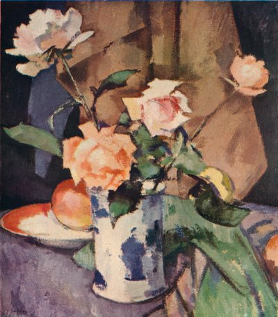 静物，c1900。 作者 塞缪尔·约翰·佩普洛