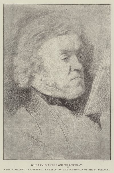 William Makepeace Thackeray 作者 塞缪尔·劳伦斯