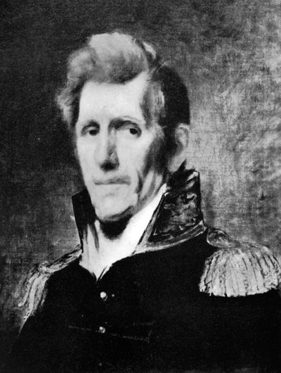 美国第七任总统安德鲁·杰克逊（Andrew Jackson），1933年 作者 塞缪尔·洛维特·沃尔多