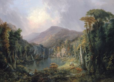 坎伯兰山猎手，1830-1840。 作者 塞缪尔·李